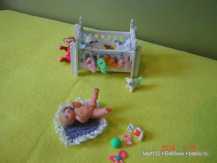 Дашулька-авторская мини кукла Ланы (фото 5)