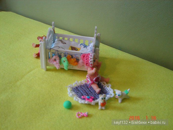 Дашулька-авторская мини кукла Ланы (фото 2)