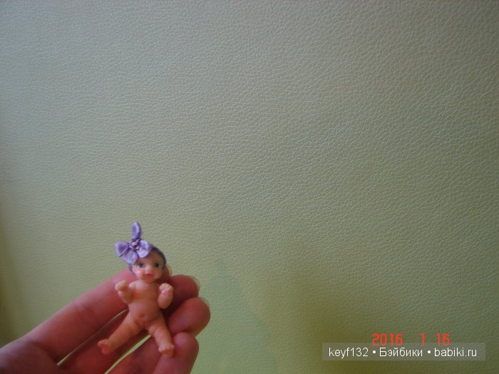 Дашулька-авторская мини кукла Ланы (фото 7)
