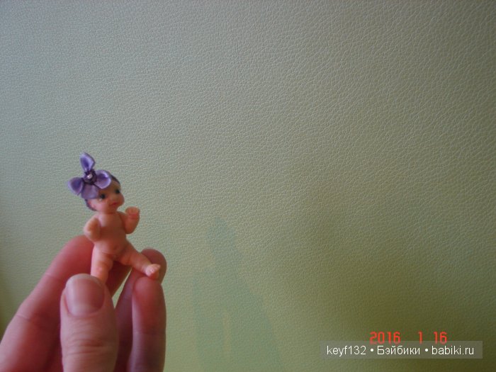 Дашулька-авторская мини кукла Ланы (фото 6)