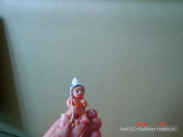 Моя маленькая голубоглазка - Ангелиночка. Мини кукла (фото 9)