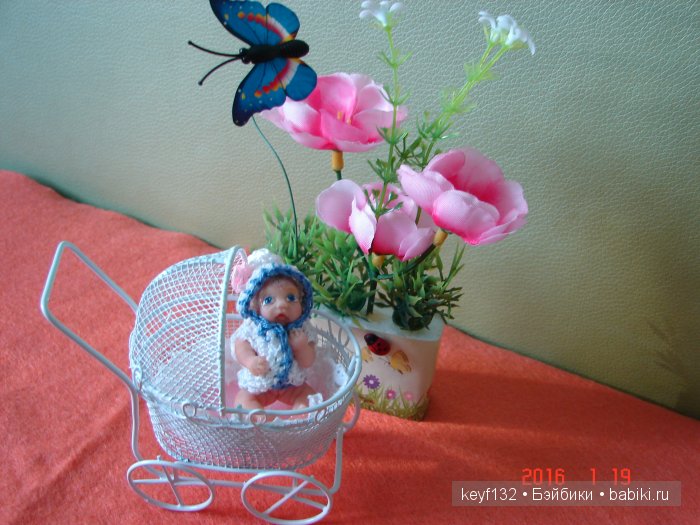 Моя маленькая голубоглазка - Ангелиночка. Мини кукла