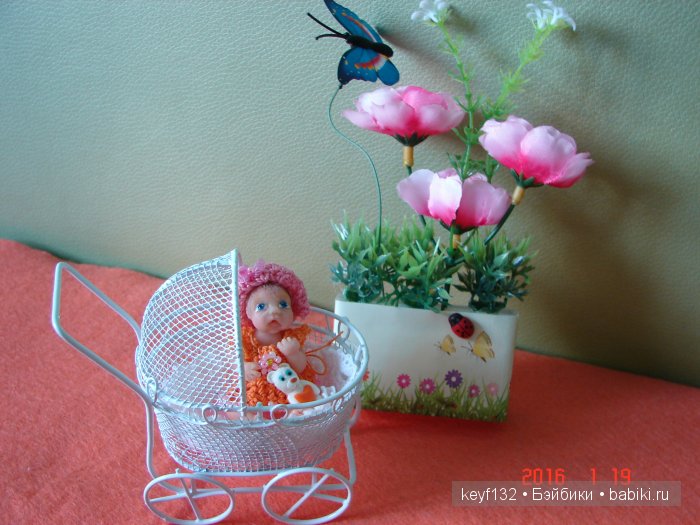 Моя маленькая голубоглазка - Ангелиночка. Мини кукла