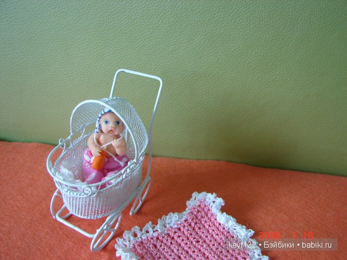 Моя маленькая голубоглазка - Ангелиночка. Мини кукла (фото 7)