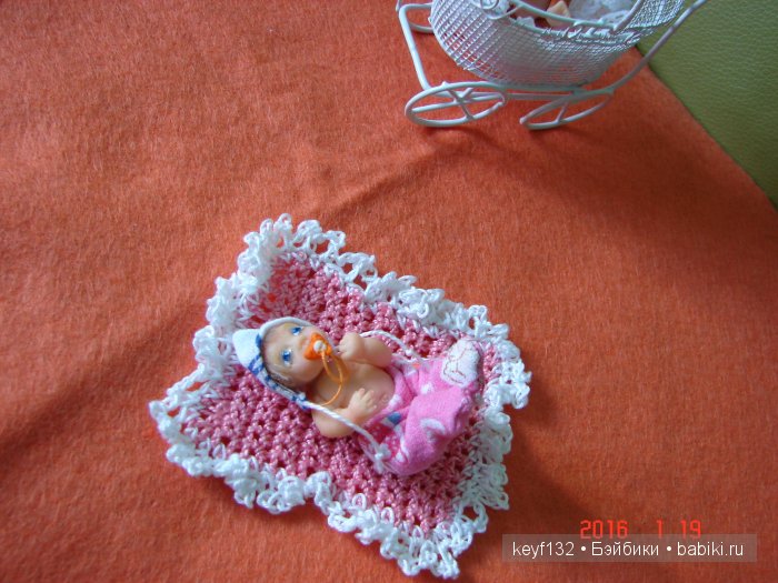 Моя маленькая голубоглазка - Ангелиночка. Мини кукла