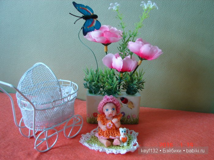 Моя маленькая голубоглазка - Ангелиночка. Мини кукла