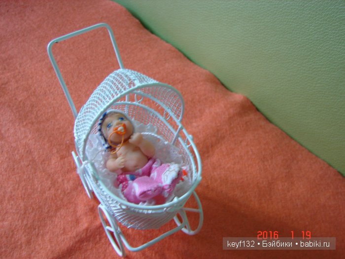 Моя маленькая голубоглазка - Ангелиночка. Мини кукла