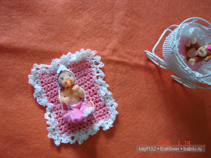 Моя маленькая голубоглазка - Ангелиночка. Мини кукла