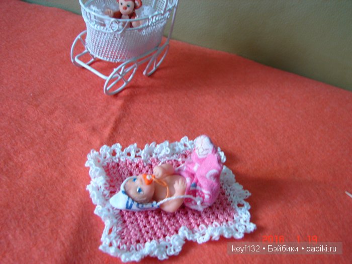 Моя маленькая голубоглазка - Ангелиночка. Мини кукла