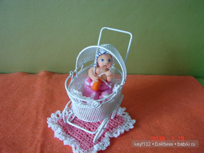 Моя маленькая голубоглазка - Ангелиночка. Мини кукла (фото 8)