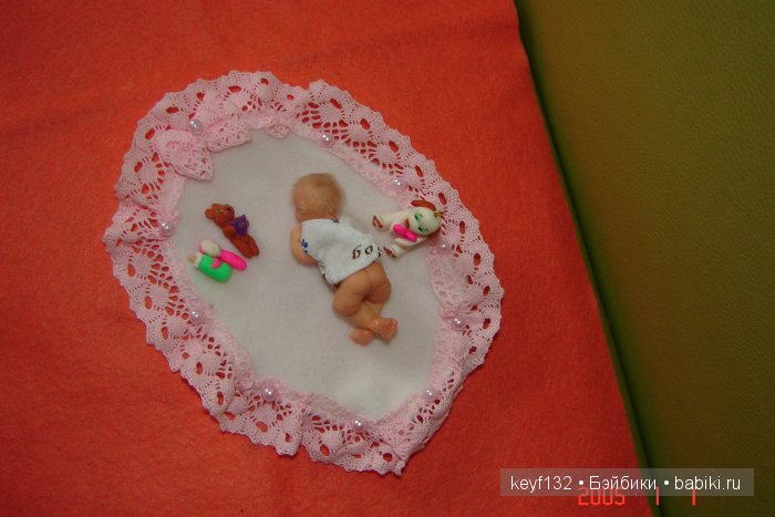 Лизочка - авторская мини кукла Ланы