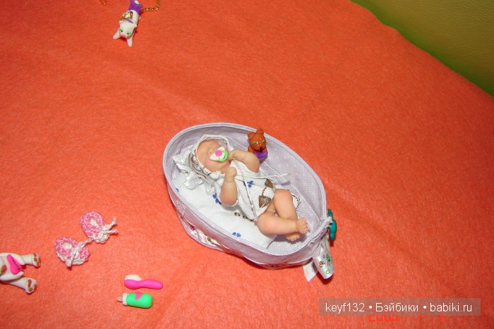 Лизочка - авторская мини кукла Ланы (фото 8)