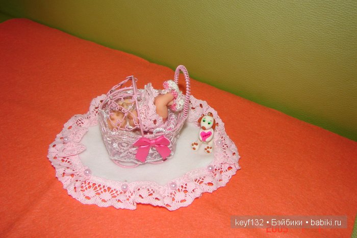 Лизочка - авторская мини кукла Ланы (фото 6)