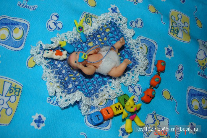 Тимоша-авторская мини кукла Ланы