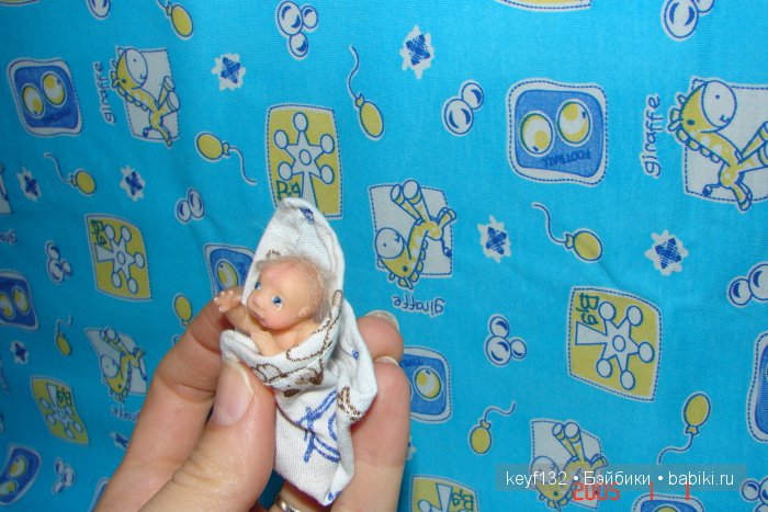 Тимоша-авторская мини кукла Ланы