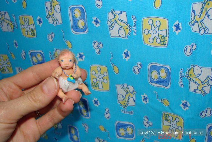 Тимоша-авторская мини кукла Ланы