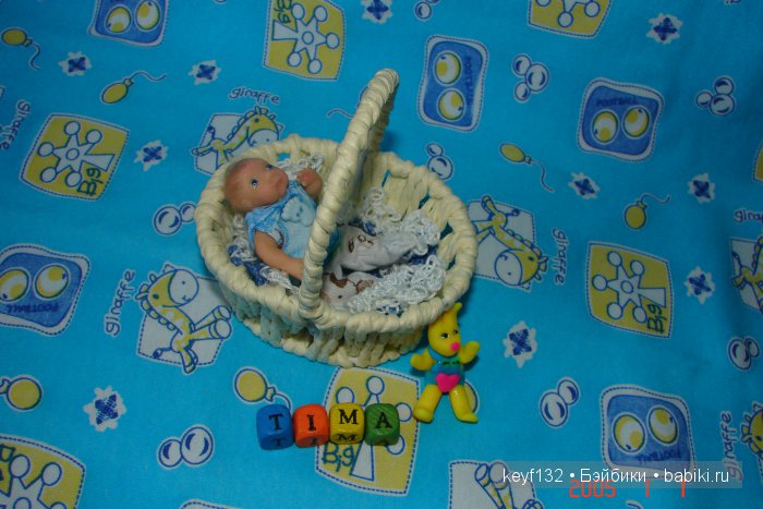 Тимоша-авторская мини кукла Ланы