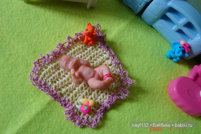 Таисия-мое маленькое чудо. Мини кукла (фото 2)