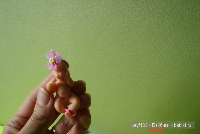 Таисия-мое маленькое чудо. Мини кукла (фото 4)