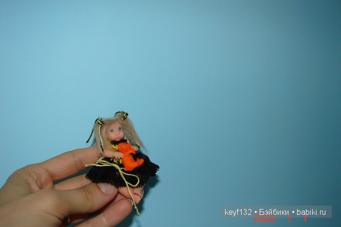 Майя-пушистая пчелка. Мини кукла