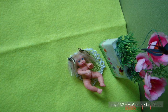 Майя-пушистая пчелка. Мини кукла (фото 10)