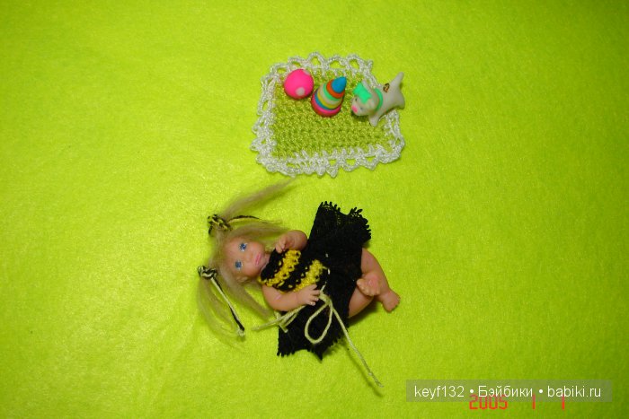 Майя-пушистая пчелка. Мини кукла