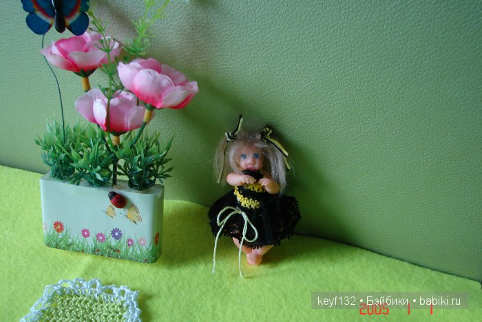 Майя-пушистая пчелка. Мини кукла