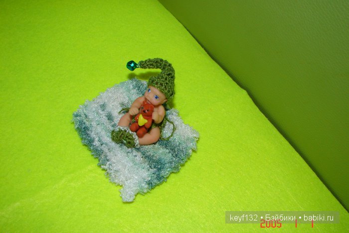 Самый маленький эльф. Мини кукла (фото 3)