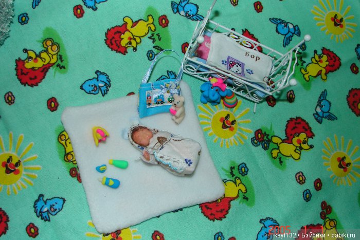 Матвей - авторская мини кукла Ланы (фото 2)