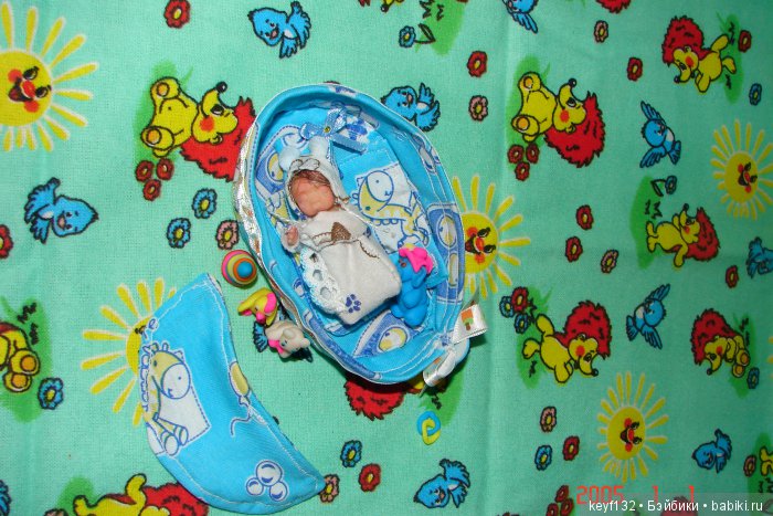 Матвей - авторская мини кукла Ланы (фото 5)