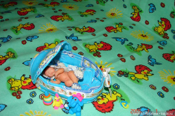 Матвей - авторская мини кукла Ланы (фото 10)