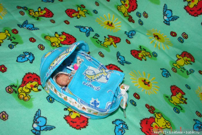 Матвей - авторская мини кукла Ланы