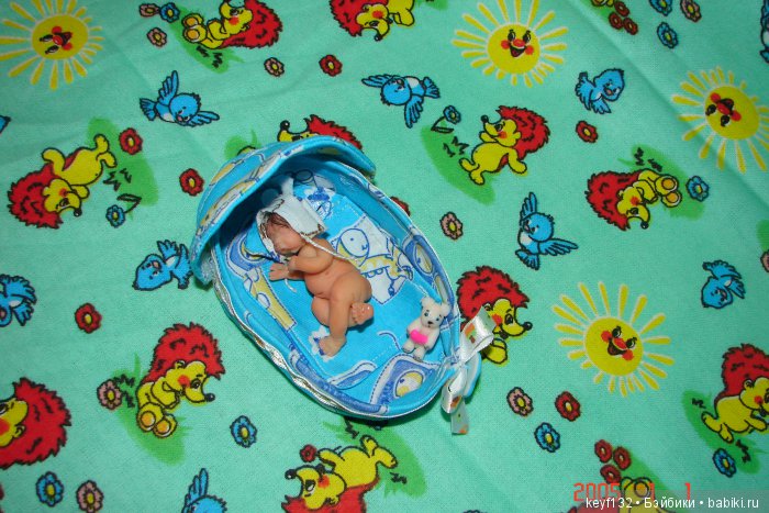 Матвей - авторская мини кукла Ланы