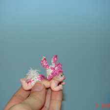 Зайка-Аленка-авторская малышка Ланы