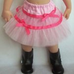 Мастер класс: Юбка Туту для кукол Готц 50 см своими руками