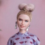 ООАК Barbie Fashionistas Lavender Kiss #75