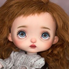 ООАК шарнирная рыжая малышка