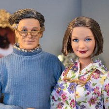 Бабушка и дедушка Happy Family Mattel 2003