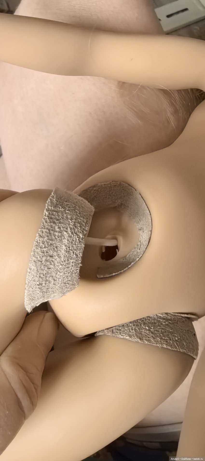 Как сделать куклу устойчивой без перетяжки