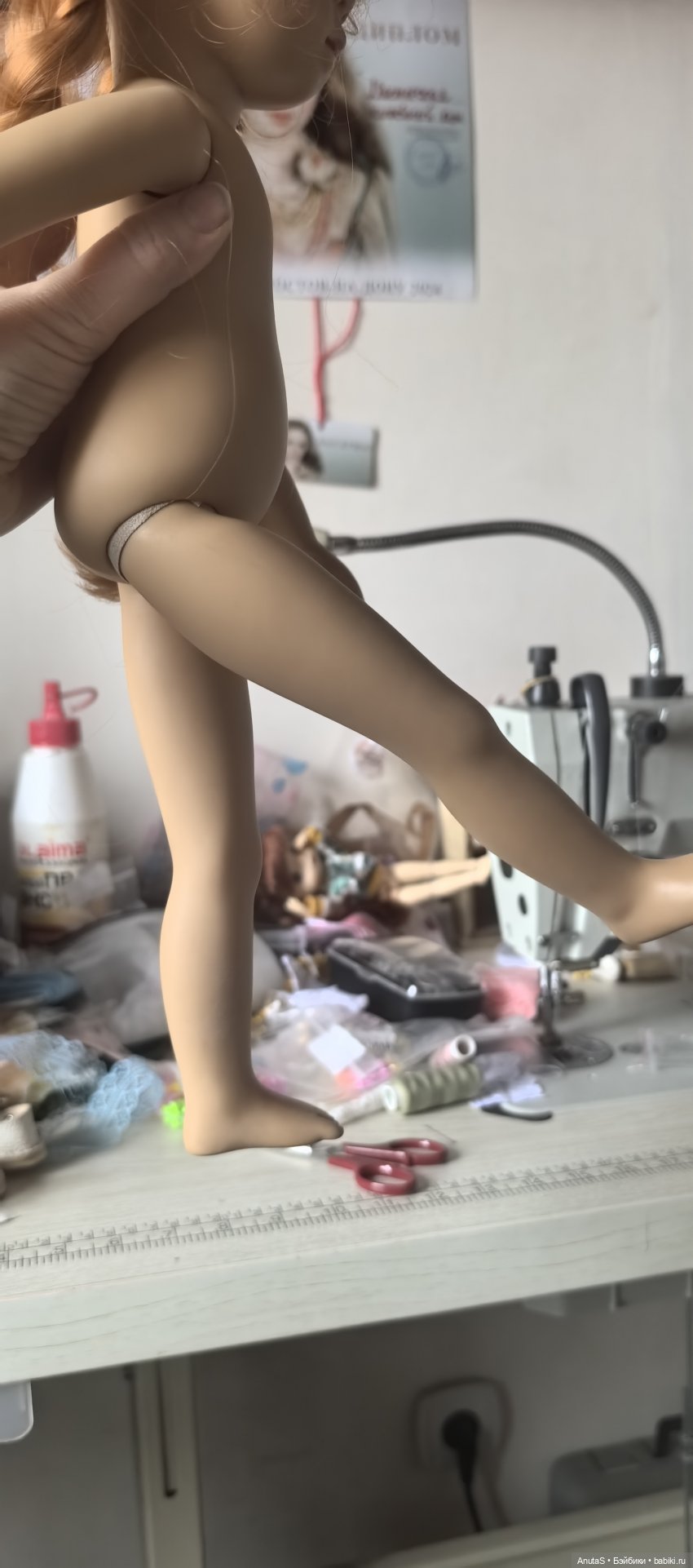 Как сделать куклу устойчивой без перетяжки (фото 10)