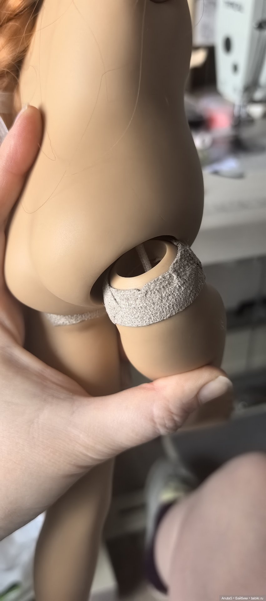 Как сделать куклу устойчивой без перетяжки (фото 5)