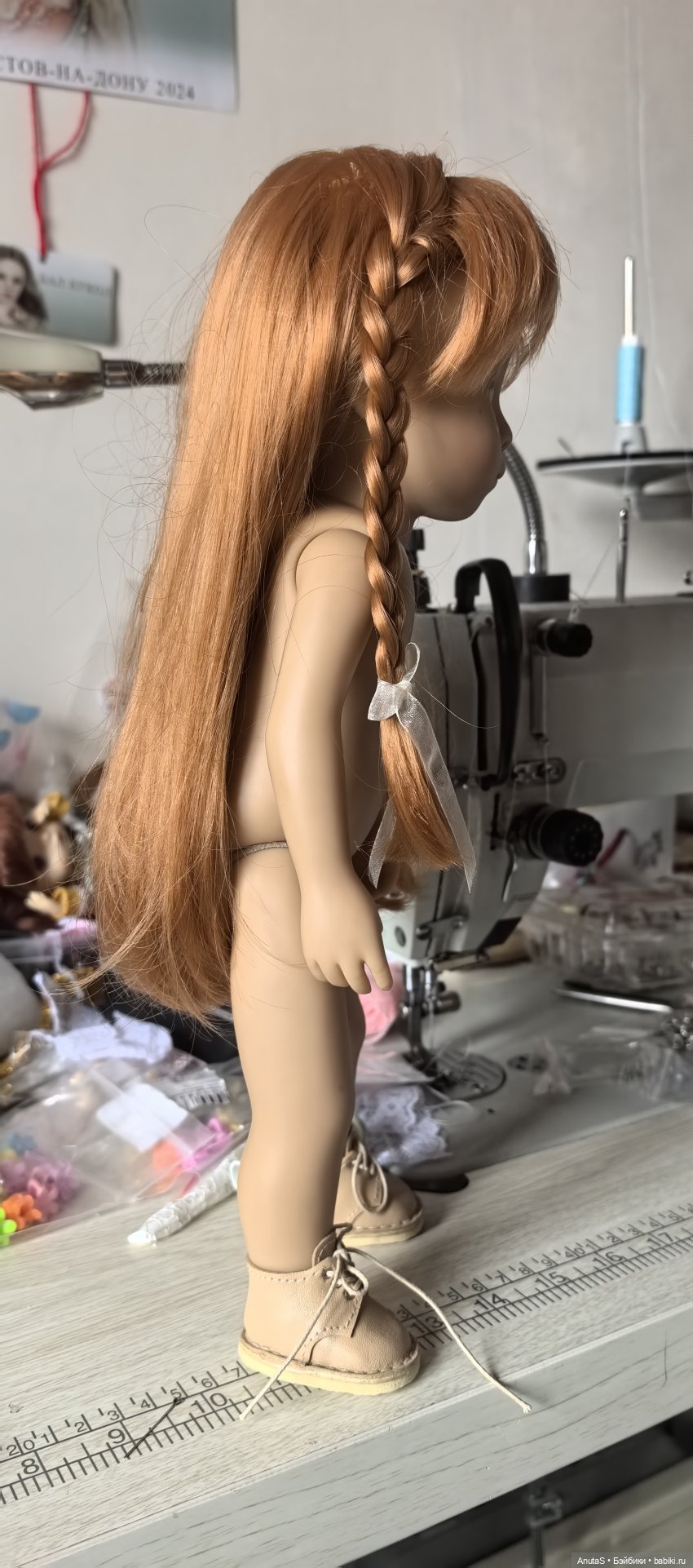 Как сделать куклу устойчивой без перетяжки