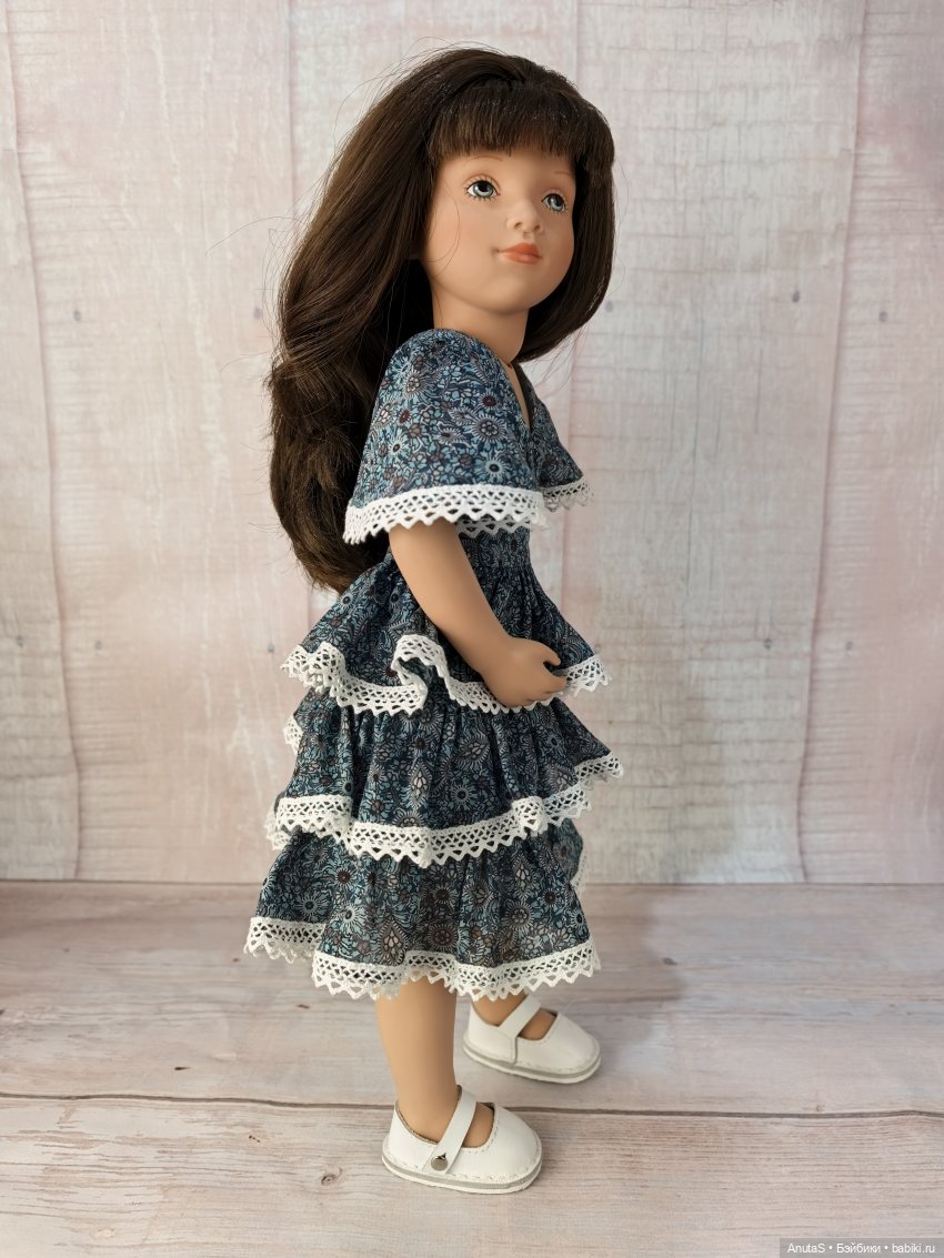 Платья Январь для кукол Сильвии (фото 7)