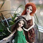 Знакомство и прогулка Мирвен и Триши (Minifee)