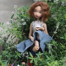 Трикси, сад, кофе (Momonita от Atelier Momoni)