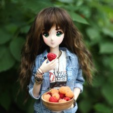В летнем саду с Одри (Smart Doll Julia)