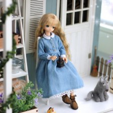 Коттедж\дом\румбокс 1\6 для Блайз, Azone, EAH, БЖД и др.кукол 20-30 см Коттедж\дом\румбокс 1\6 для Блайз, Azone, EAH, БЖД и др.кукол 20-30 см