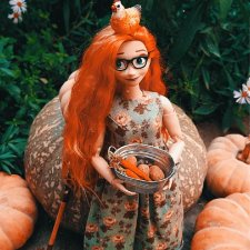 Осень в компании Джун (Anna Frozen на Barbie MTM Curvy)