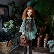 Странствующая травница - авторский наряд для Минифи