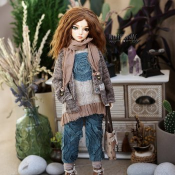 Teal Shabby - авторский наряд для Minifee